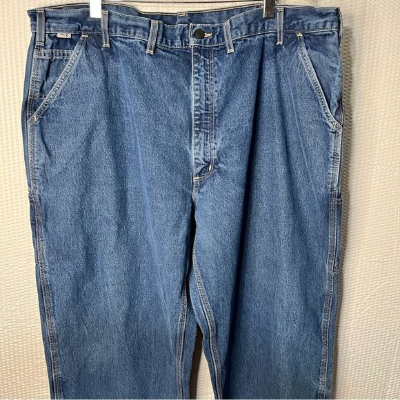 Carhartt FR Relaxed Fit HRC2 Utility Work Jeans Size W46 L34 - Picture 5 of 11